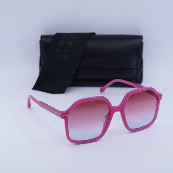 Final Price! Isabel Marant IM 0049/G/S MU1 Fuchsia/Plum Sunglasses